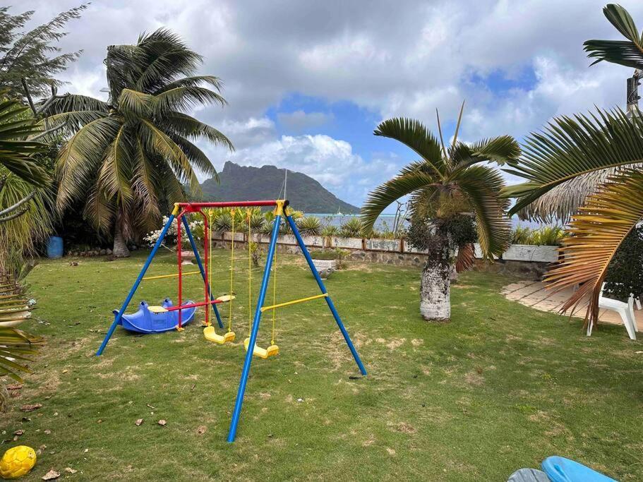 Meri Lodge Huahine Fare Bagian luar foto