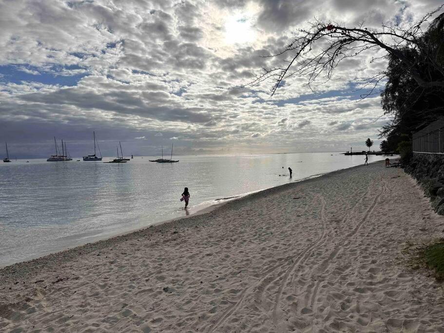 Meri Lodge Huahine Fare Bagian luar foto